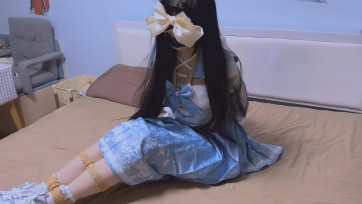 【wokunle】困困第十五弹，JK长裙的努力挣扎